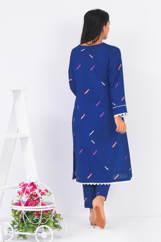 2 Pc | Unstitched | Khaddar Shirt & Trouser