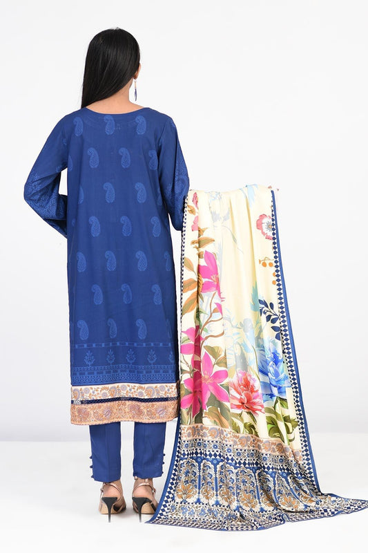 2 Pc | Unstitched | Viscose Shirt & Dupatta