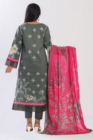 3 Piece | Unstitched | Cambric