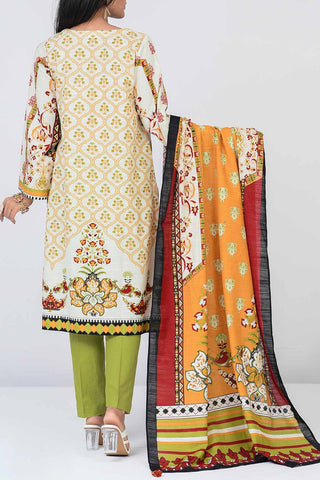 3 Pc | Unstitched | Khaddar Suit