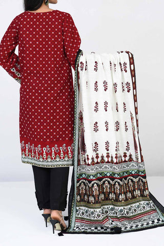 3 Pc | Unstitched | Khaddar Suit