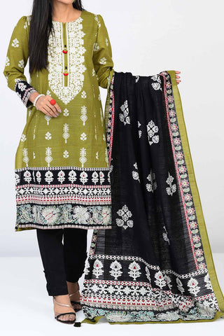3 Pc | Unstitched | Khaddar Suit