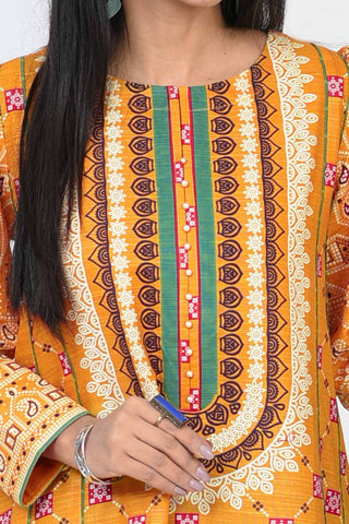 3 Pc | Unstitched | Khaddar Suit