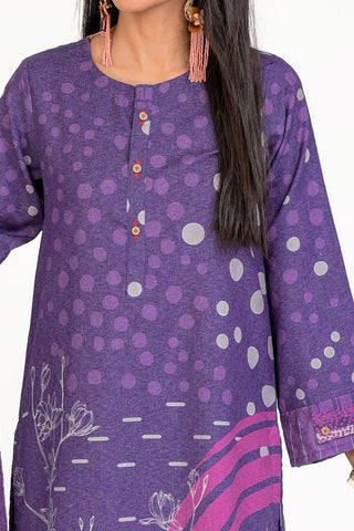 3 Pc | Unstitched | Karandi Suit
