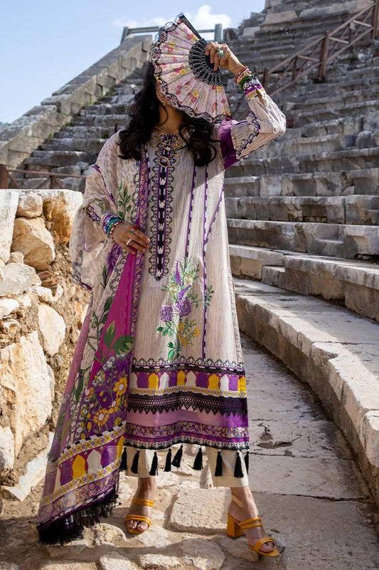 3 Piece | Unstitched | Embroidered Lawn