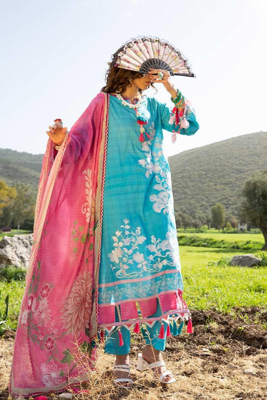 3 Piece | Unstitched | Embroidered Lawn