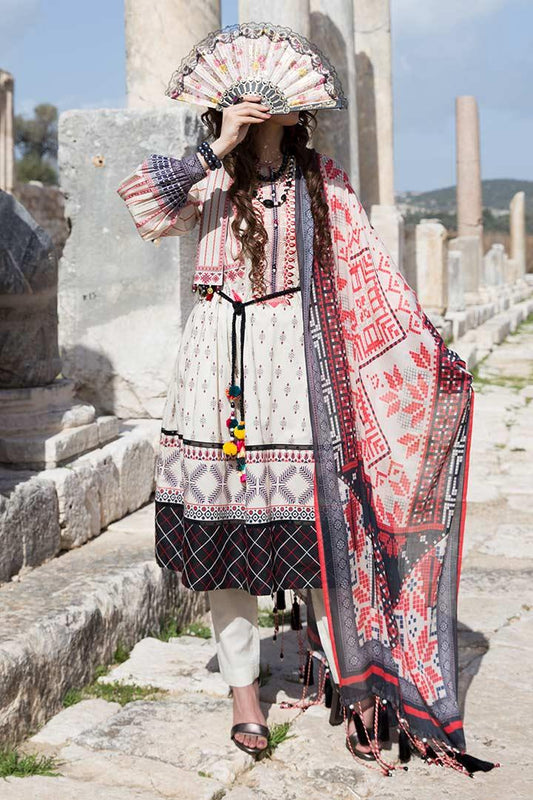 3 Piece | Unstitched | Embroidered Lawn