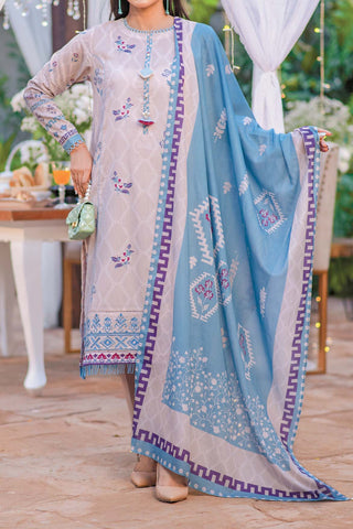 3 Piece | Unstitched | Embroidered Lawn 2022