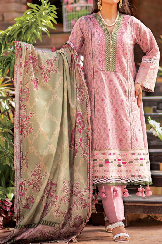 3 Piece | Unstitched | Embroidered Lawn 2022