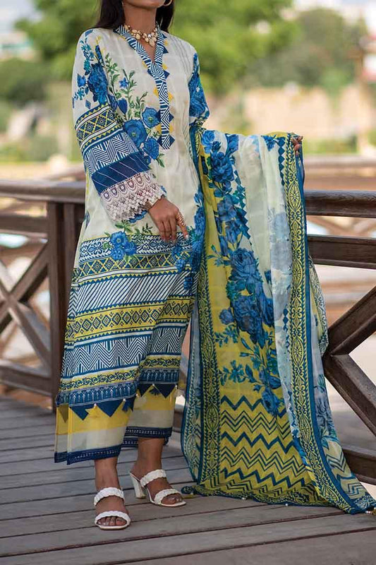 3 Piece | Unstitched | Embroidered Lawn