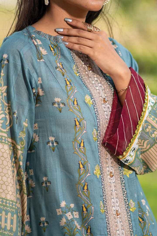 3 Piece | Unstitched | Embroidered Lawn