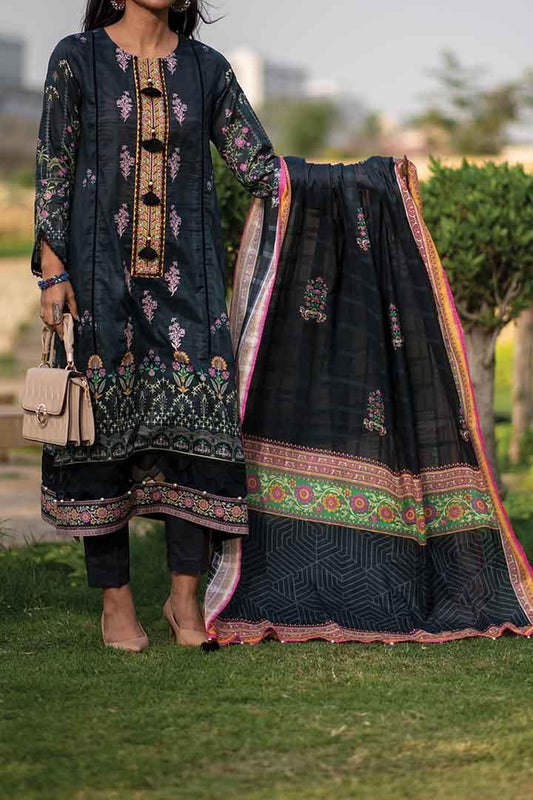 3 Piece | Unstitched | Embroidered Lawn