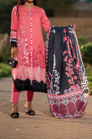 3 Piece | Unstitched | Embroidered Lawn