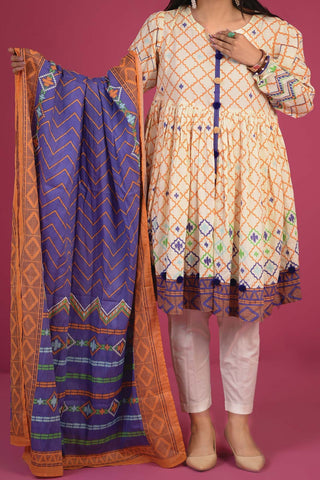 3 Piece | Unstitched | Lawn