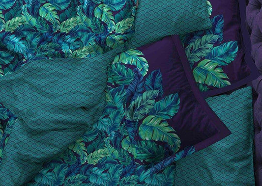 Tropical Leaves - Bedsheet Set