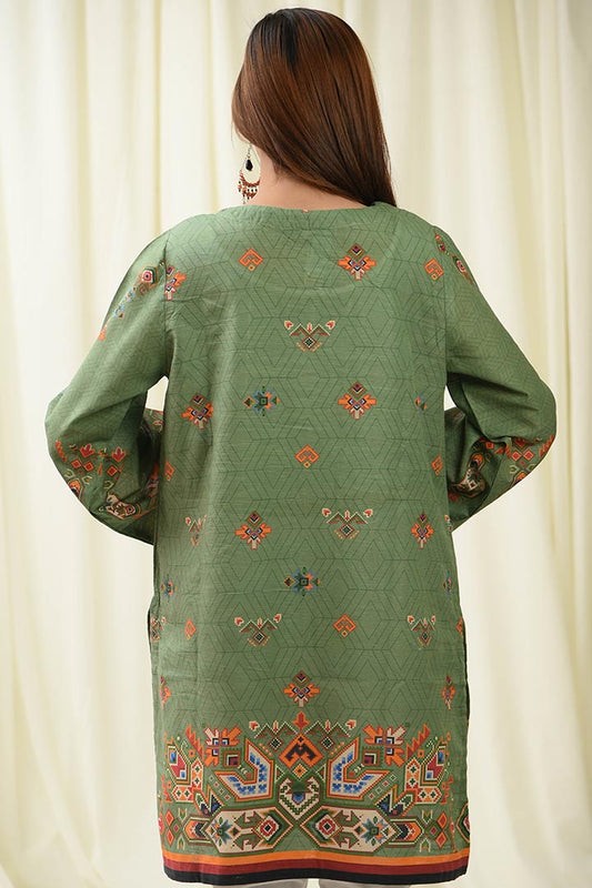 1 PC | Heritage Embroidered Khaddar Kurti | RTW