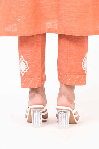 1PC |EMBROIDERED KHADDAR TROUSER |RTW