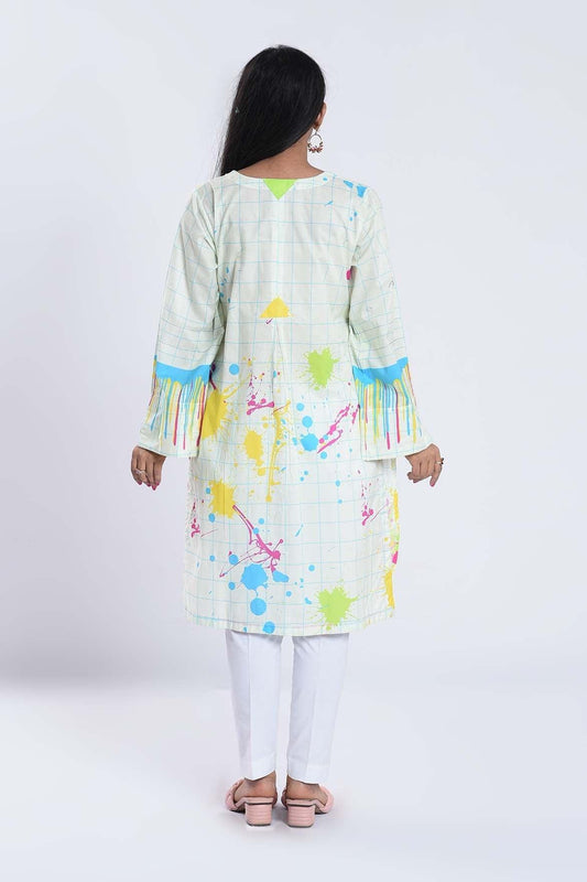 Printed Lawn Multi Kurti | RTW | 1 Piece