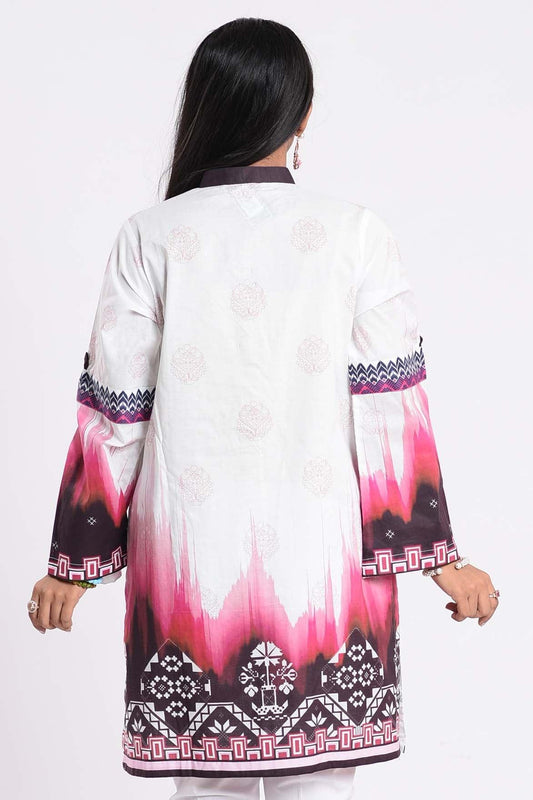 Printed Lawn Silken Light Kurti | RTW | 1 Piece