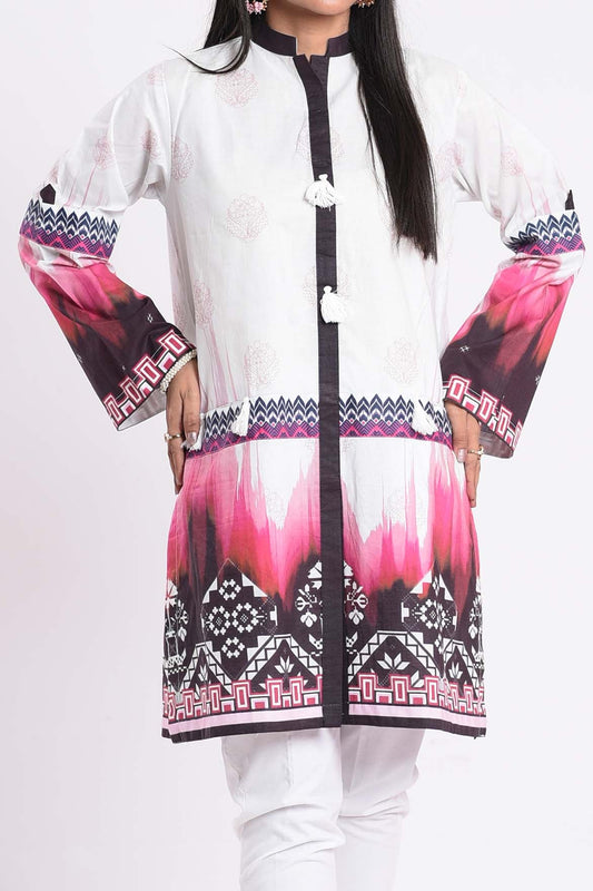 Printed Lawn Silken Light Kurti | RTW | 1 Piece