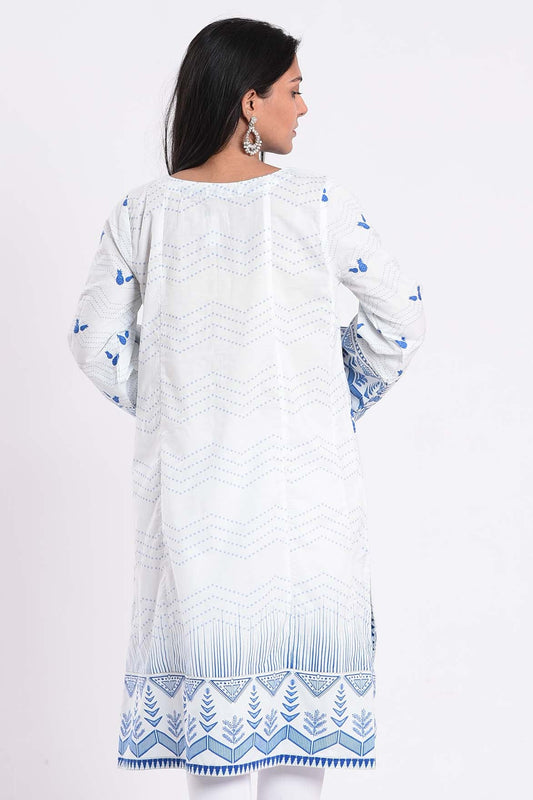 Printed Lawn Moonlight Frost Kurti | RTW | 1 Piece