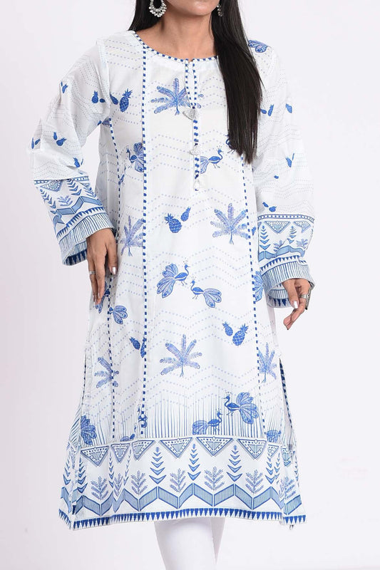 Printed Lawn Moonlight Frost Kurti | RTW | 1 Piece