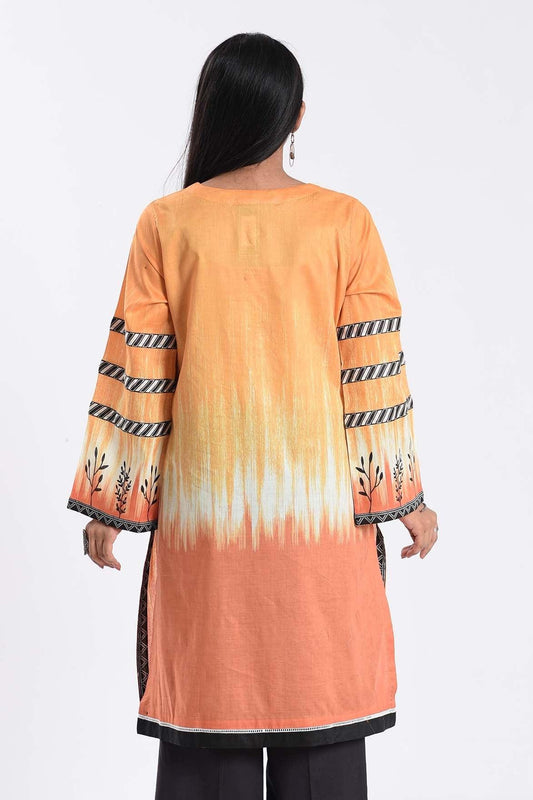 1 PC | Golden Dawn | Printed Lawn Tunic | RTW