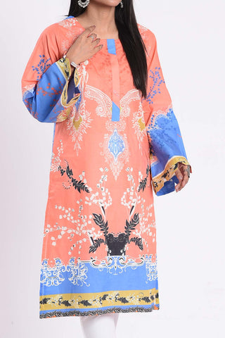 1 PC | Vibrant Fusion Lawn Kurti | RTW