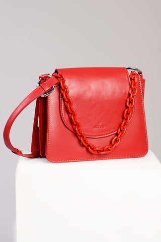 Red Bag with Chain