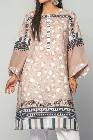 1 Piece | Unstitched Embroidered Kurti |  Lawn